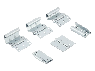 Assembled Hinges For The Garage Door