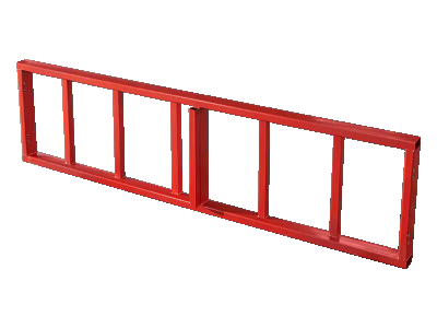 Red Powder Coating Bulkheads