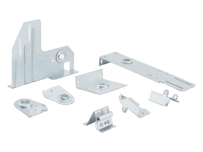 Riveted Support For The Garage Door